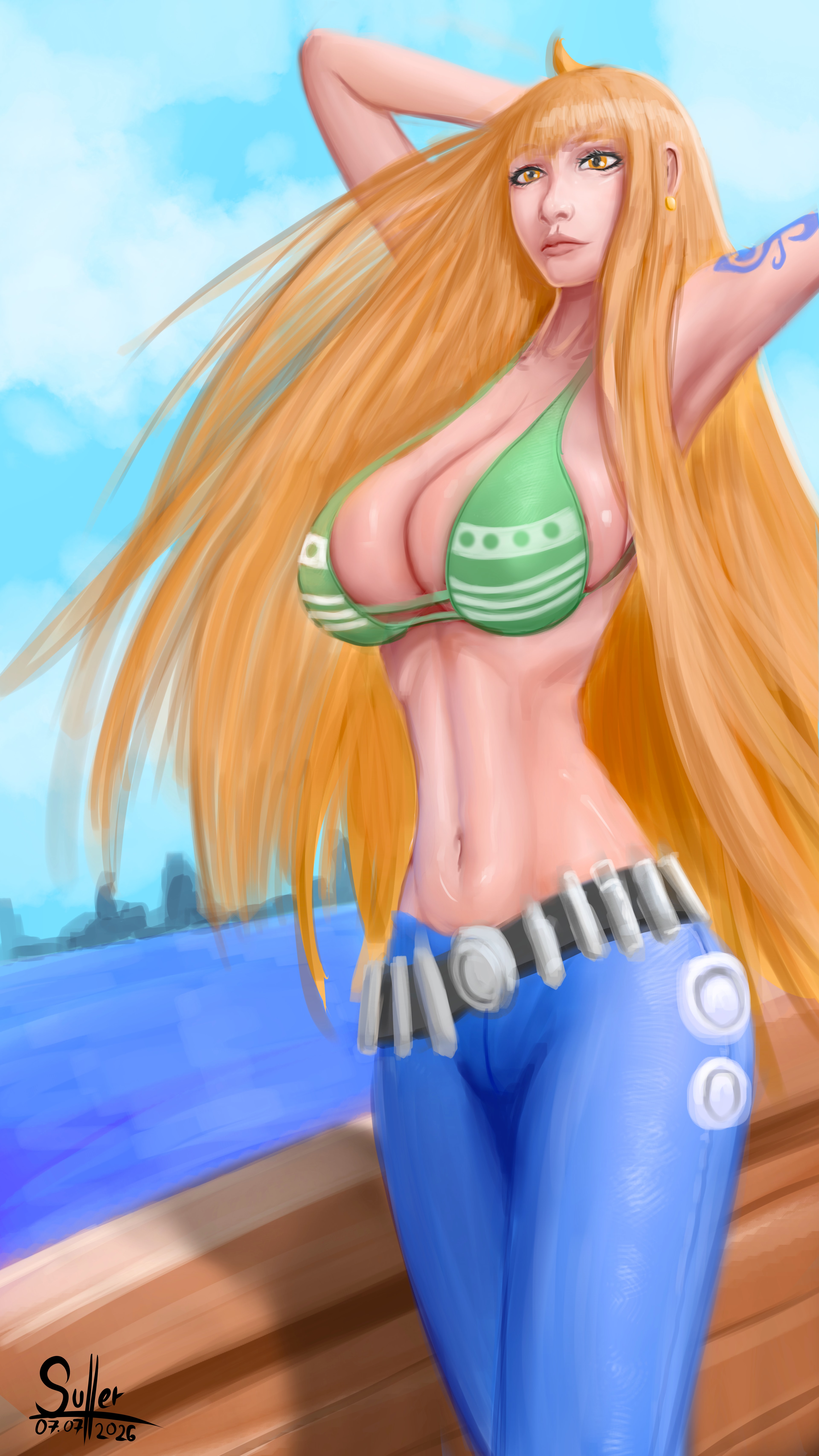 Nami — Digital painting